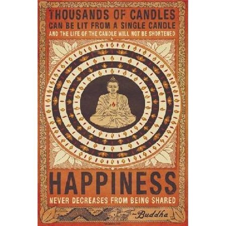 POSTER IMPORT Poster Import XPS1369 Buddah Candles Thousands of Candles Poster Print; 24 x 36 XPS1369